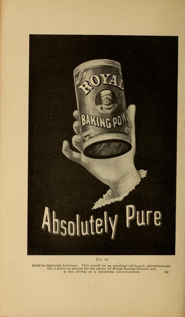 An illustration from Engraving and printing methods, advertisement illustration, technical- and trade-paper advertising, street-car advertising, outdoor advertising, house publications, 1909, leaf 73