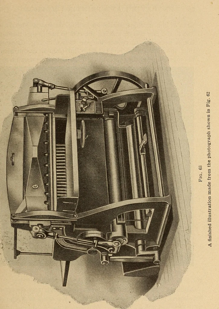 An illustration from Engraving and printing methods, advertisement illustration, technical- and trade-paper advertising, street-car advertising, outdoor advertising, house publications, 1909, leaf 78