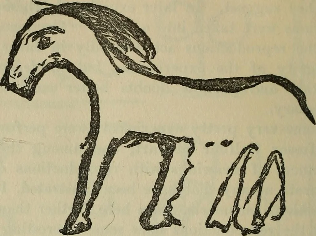 An illustration from Enigmas of psychical research, 1906, leaf 143