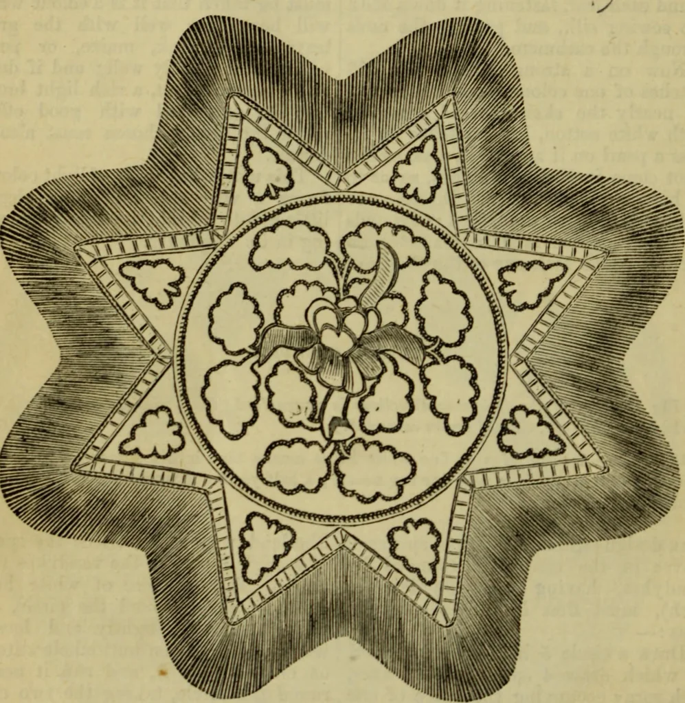 An illustration from Enquire within upon everything : to which is added: enquire within upon fancy needlework ..., 1870, leaf 387