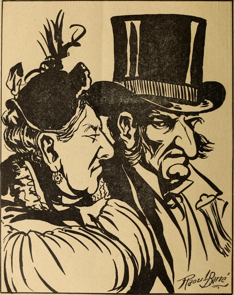 An illustration from En roulant ma boule : album, 1901, leaf 31
