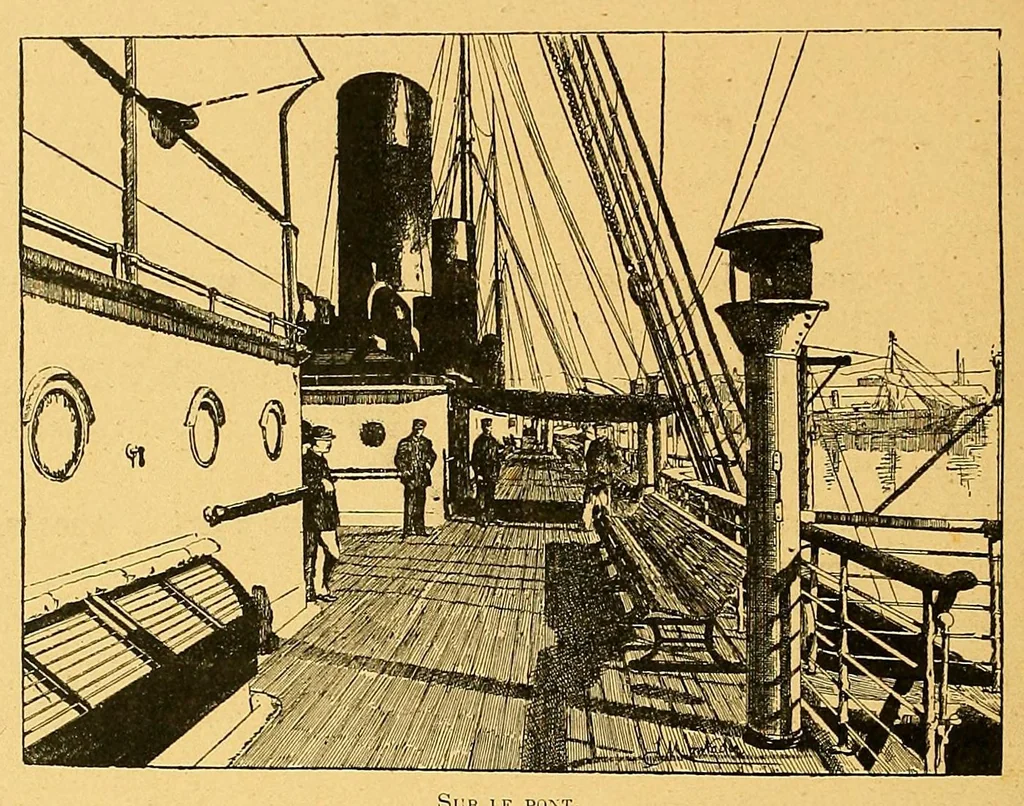 An illustration from En Sahara à travers le pays des Maures nomades, 1901, leaf 50