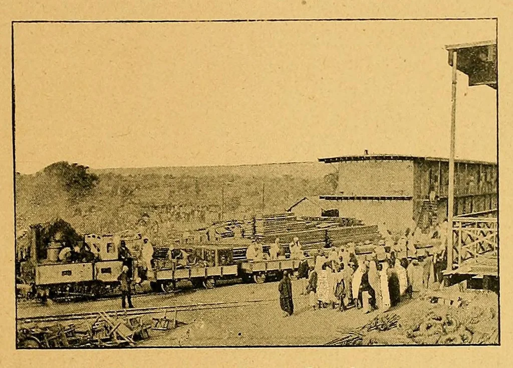 An illustration from En Sahara à travers le pays des Maures nomades, 1901, leaf 79