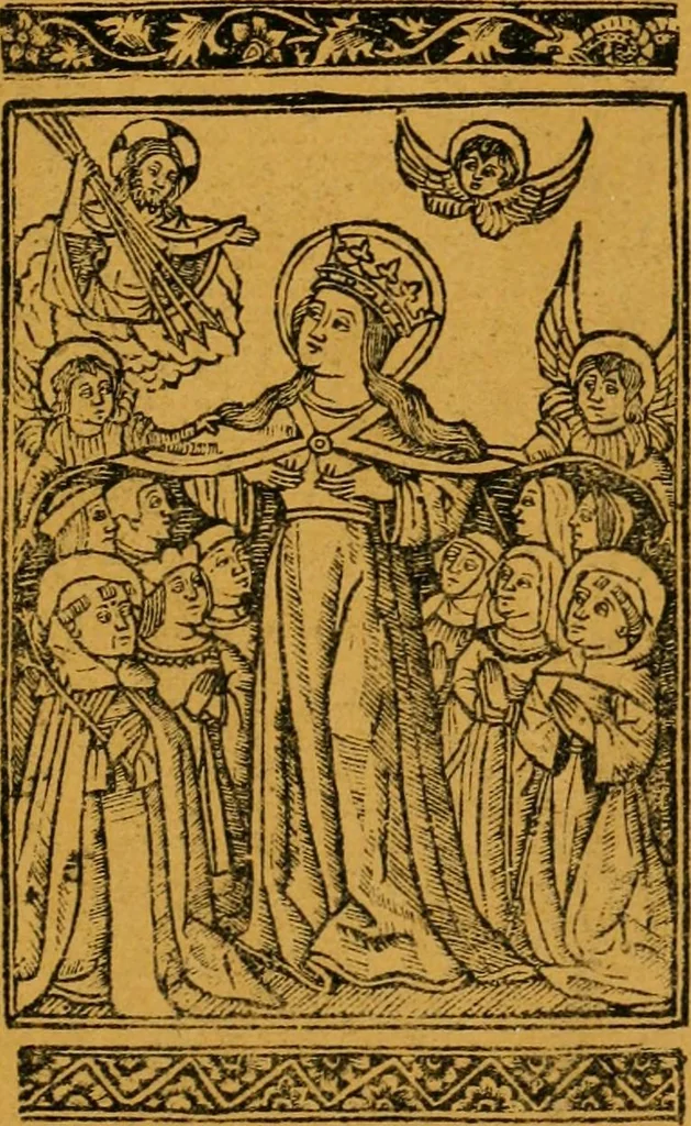 An illustration from Ensayos fotolitograficos, 1873, leaf 104