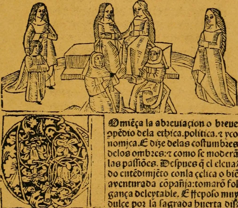 An illustration from Ensayos fotolitograficos, 1873, leaf 108
