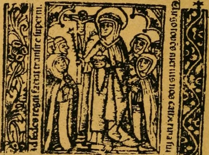 An illustration from Ensayos fotolitograficos, 1873, leaf 109