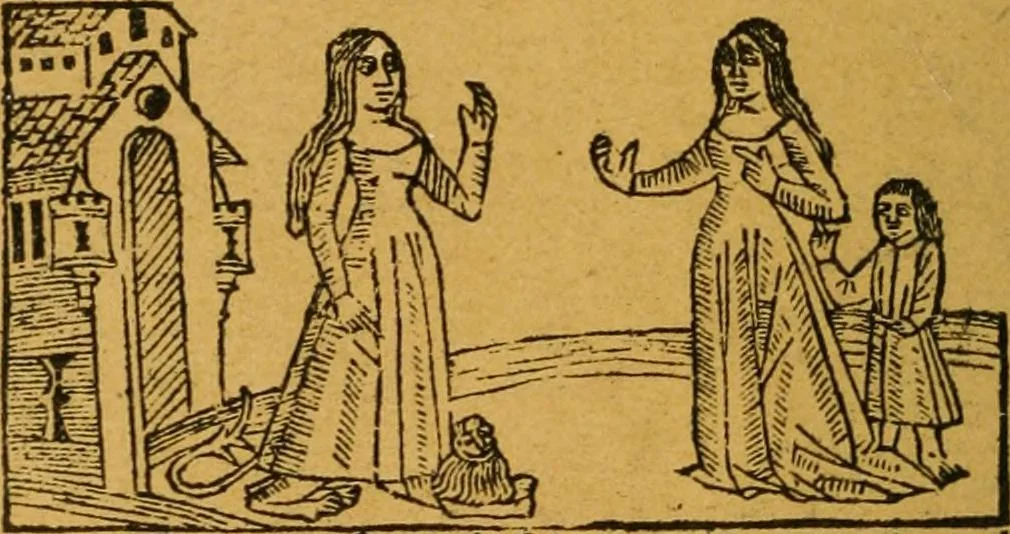 An illustration from Ensayos fotolitograficos, 1873, leaf 115
