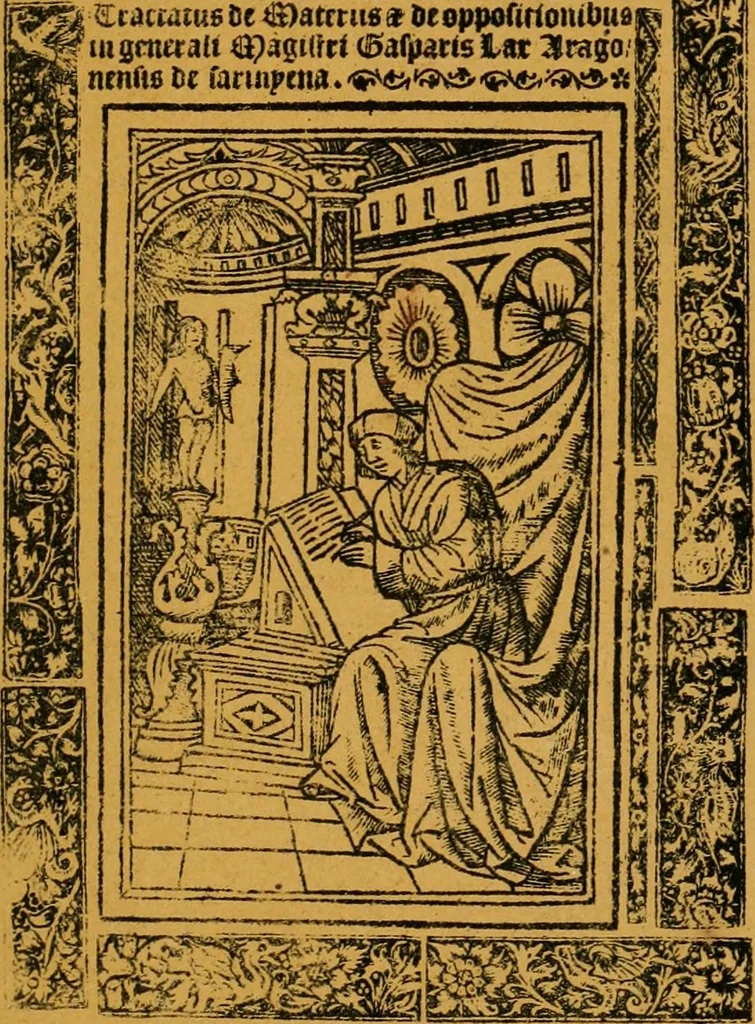 An illustration from Ensayos fotolitograficos, 1873, leaf 116