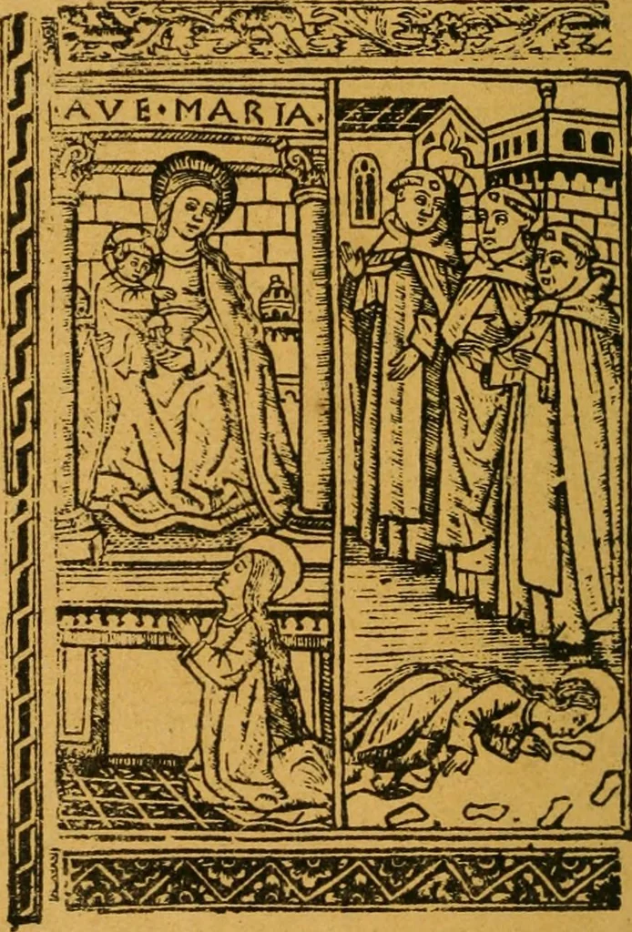 An illustration from Ensayos fotolitograficos, 1873, leaf 117