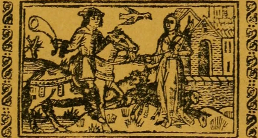 An illustration from Ensayos fotolitograficos, 1873, leaf 12