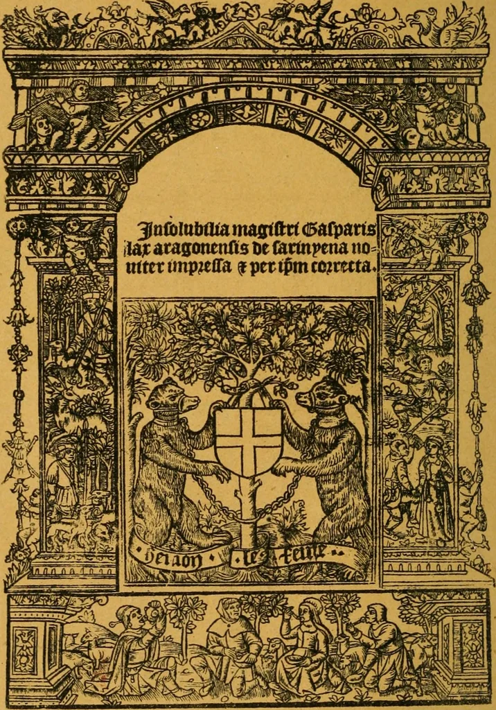 An illustration from Ensayos fotolitograficos, 1873, leaf 121