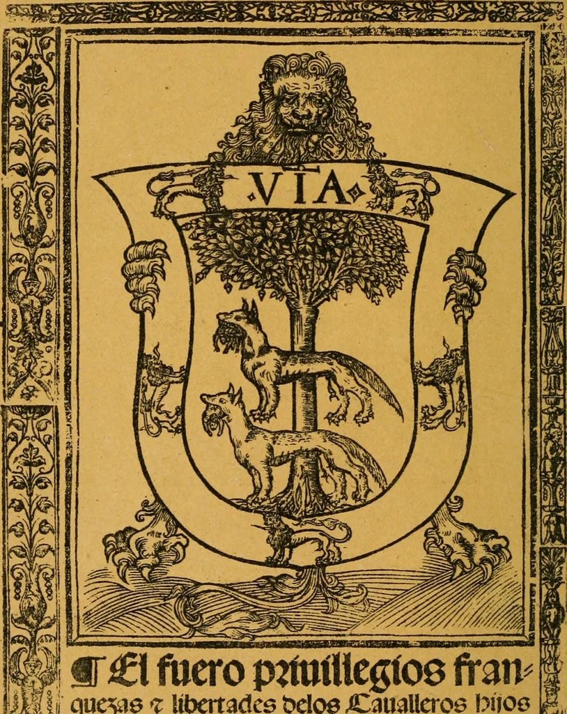 An illustration from Ensayos fotolitograficos, 1873, leaf 123