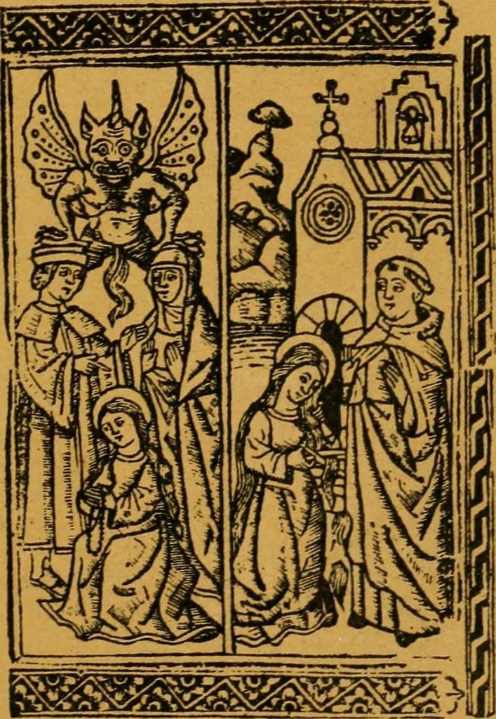 An illustration from Ensayos fotolitograficos, 1873, leaf 124