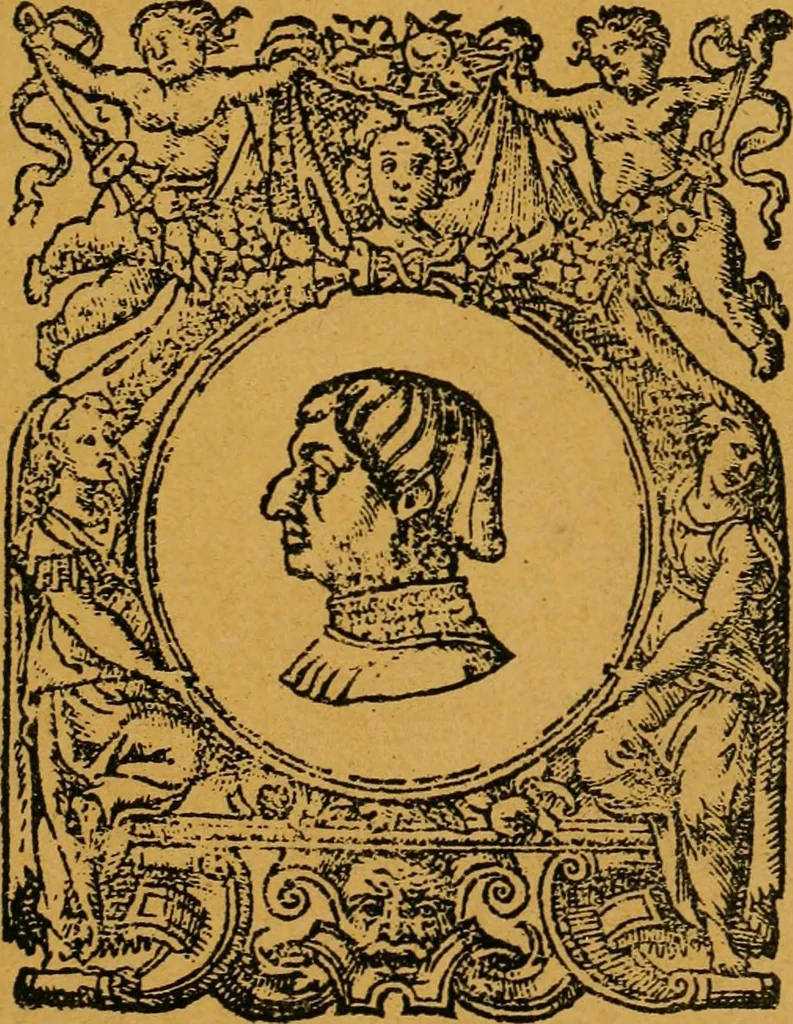 An illustration from Ensayos fotolitograficos, 1873, leaf 144