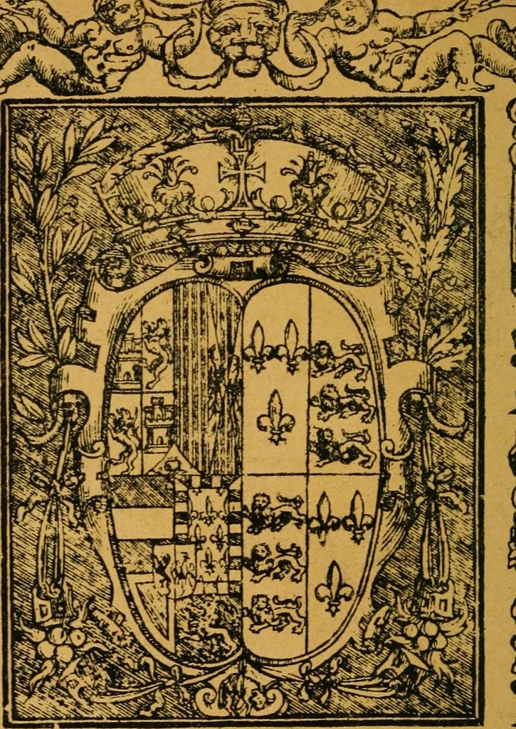 An illustration from Ensayos fotolitograficos, 1873, leaf 163