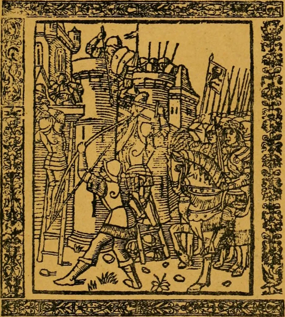 An illustration from Ensayos fotolitograficos, 1873, leaf 182