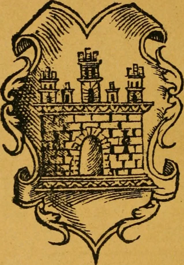 An illustration from Ensayos fotolitograficos, 1873, leaf 185