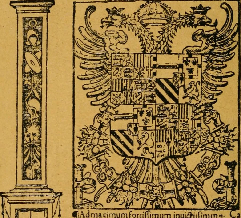 An illustration from Ensayos fotolitograficos, 1873, leaf 197