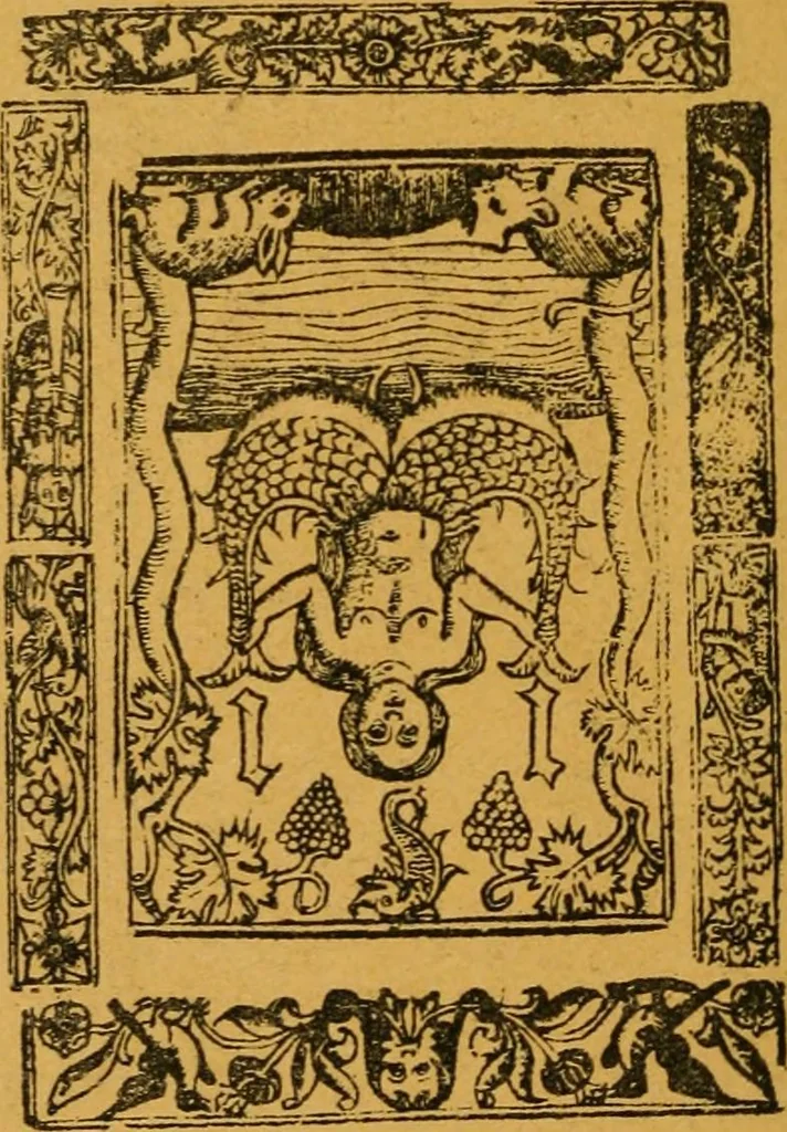 An illustration from Ensayos fotolitograficos, 1873, leaf 203