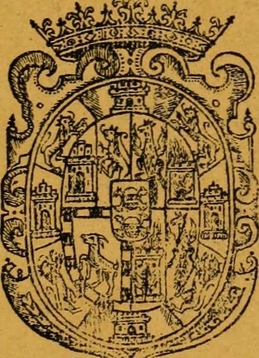 An illustration from Ensayos fotolitograficos, 1873, leaf 210