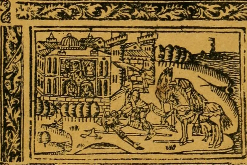 An illustration from Ensayos fotolitograficos, 1873, leaf 218