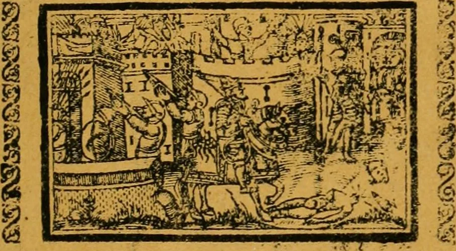 An illustration from Ensayos fotolitograficos, 1873, leaf 222