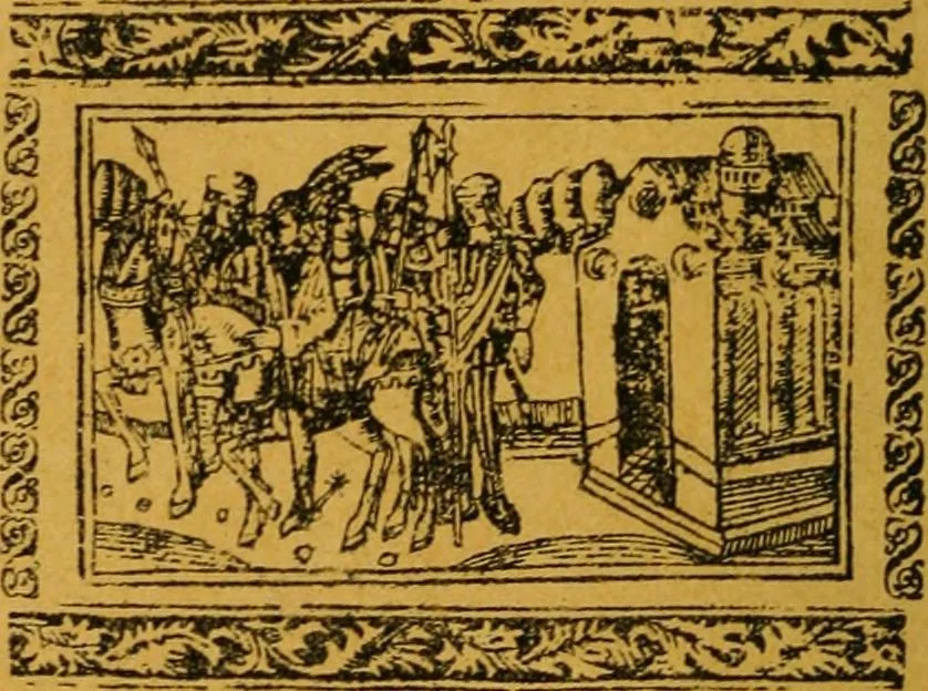 An illustration from Ensayos fotolitograficos, 1873, leaf 225