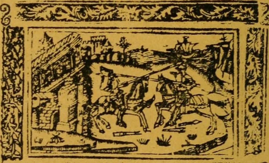 An illustration from Ensayos fotolitograficos, 1873, leaf 233