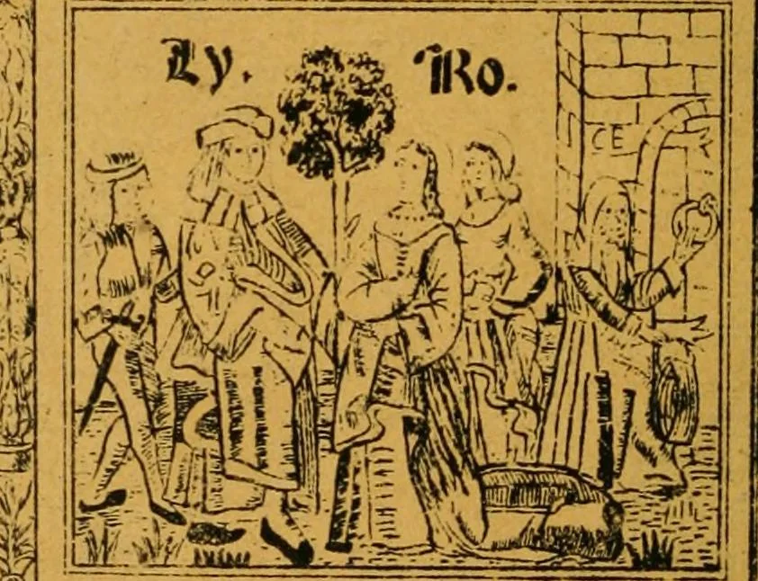 An illustration from Ensayos fotolitograficos, 1873, leaf 245