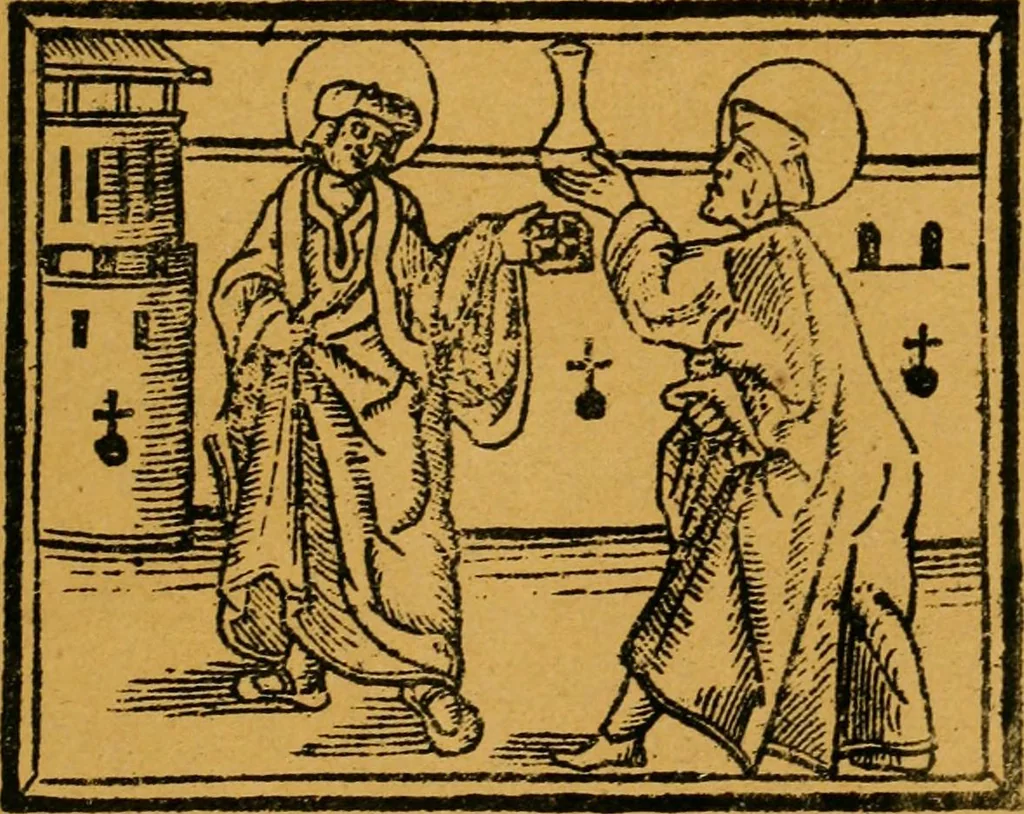 An illustration from Ensayos fotolitograficos, 1873, leaf 248