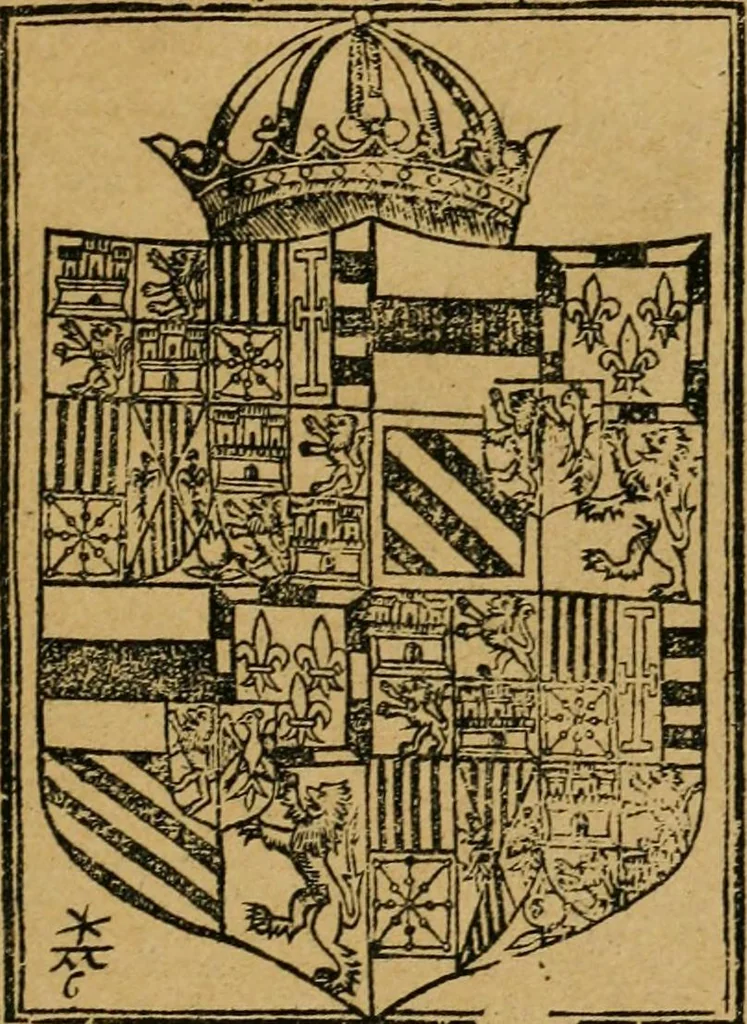 An illustration from Ensayos fotolitograficos, 1873, leaf 36