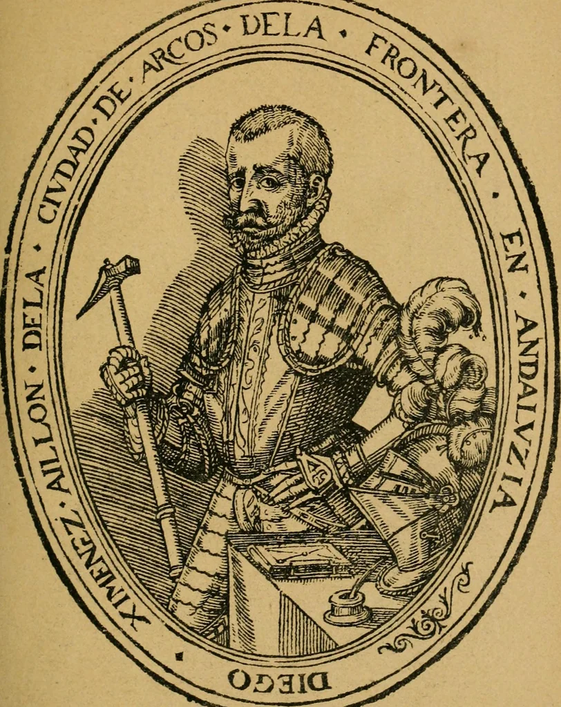 An illustration from Ensayos fotolitograficos, 1873, leaf 52