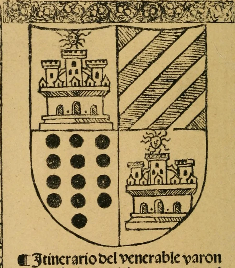 An illustration from Ensayos fotolitograficos, 1873, leaf 61