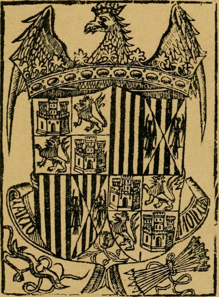 An illustration from Ensayos fotolitograficos, 1873, leaf 62