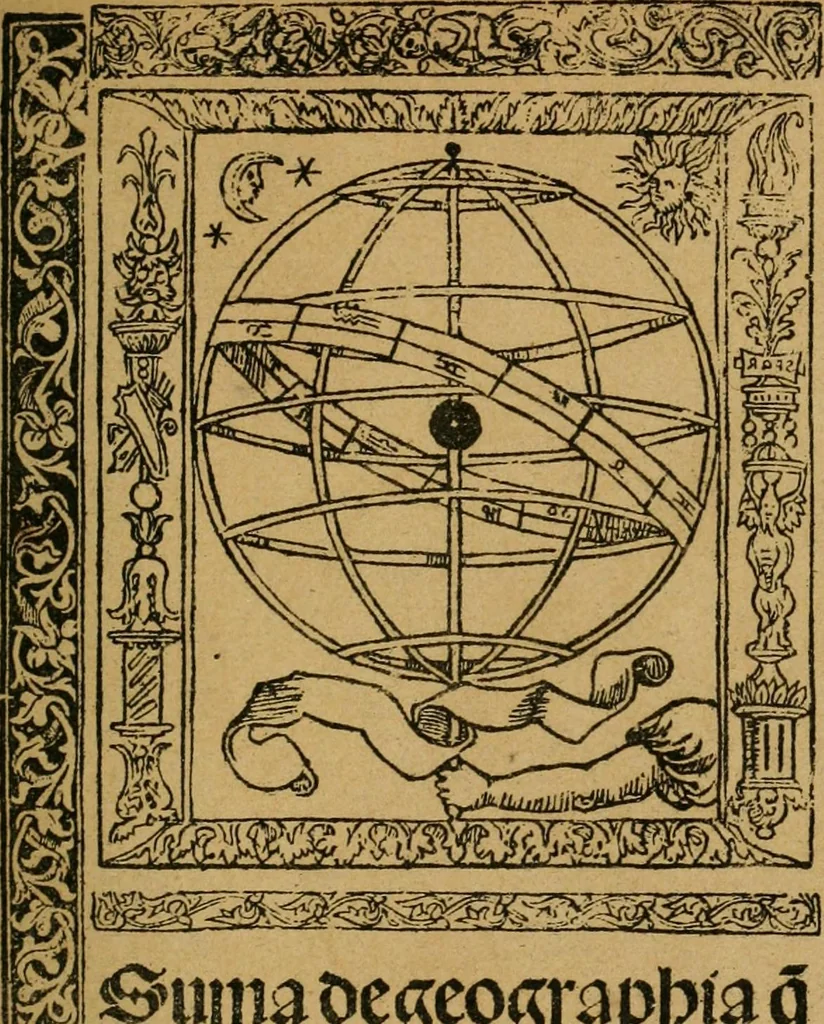 An illustration from Ensayos fotolitograficos, 1873, leaf 64