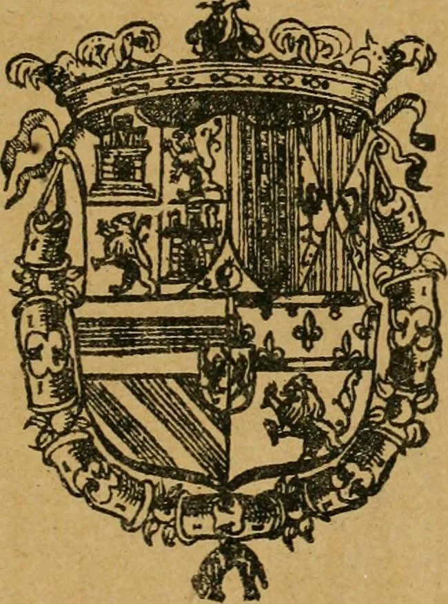 An illustration from Ensayos fotolitograficos, 1873, leaf 70