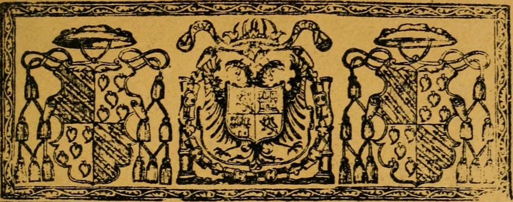 An illustration from Ensayos fotolitograficos, 1873, leaf 84