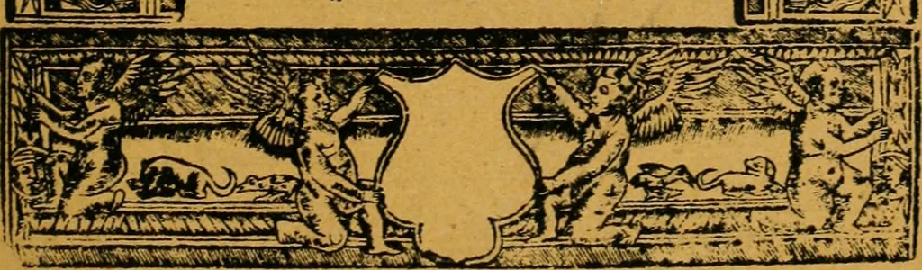 An illustration from Ensayos fotolitograficos, 1873, leaf 84