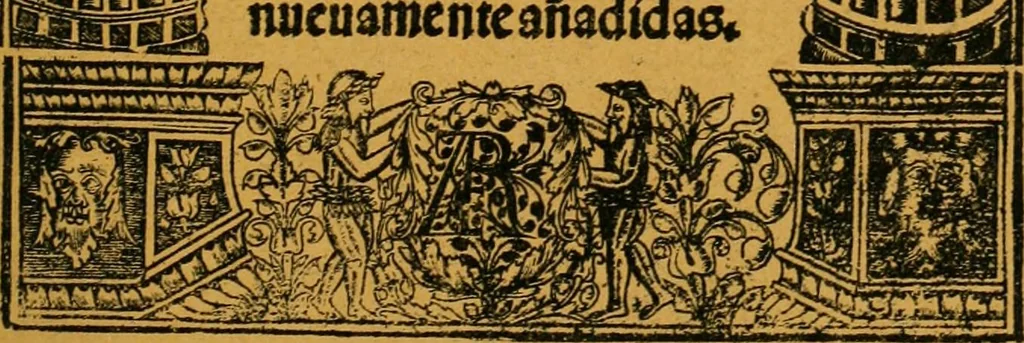 An illustration from Ensayos fotolitograficos, 1873, leaf 92