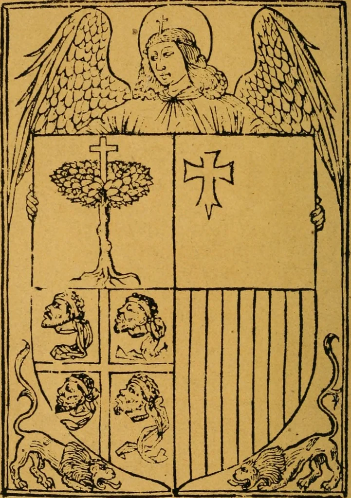 An illustration from Ensayos fotolitograficos, 1873, leaf 93