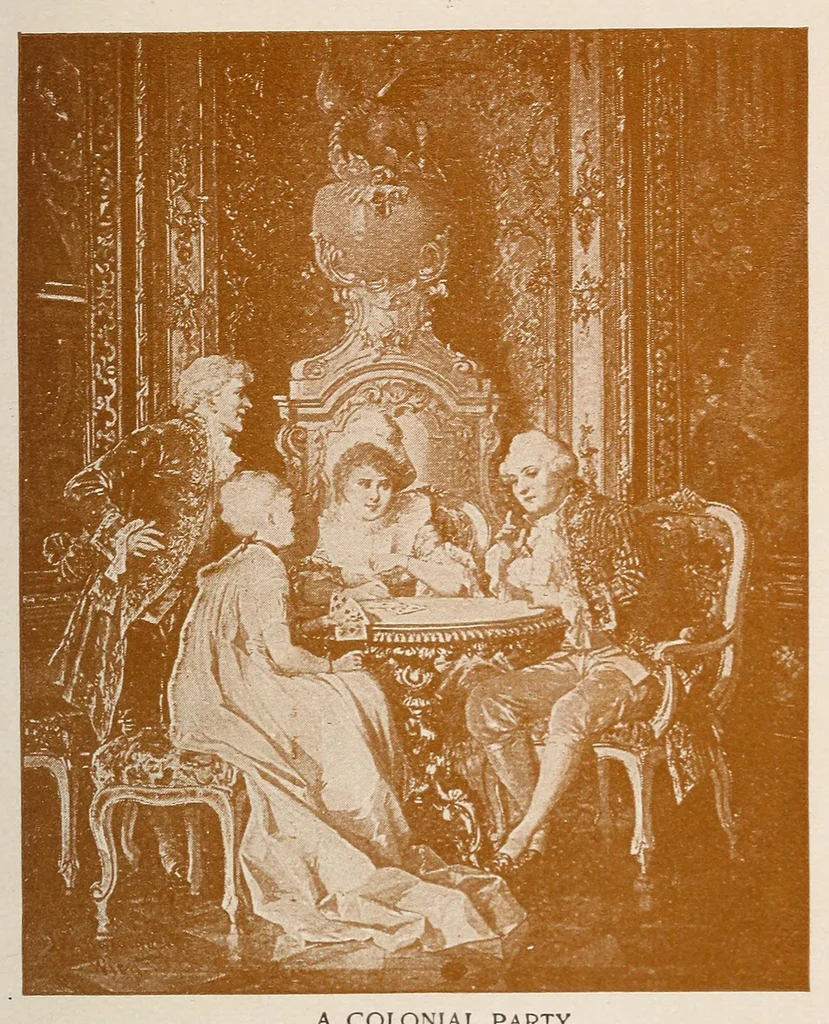 An illustration from Entertaining with cards, 1900, leaf 41