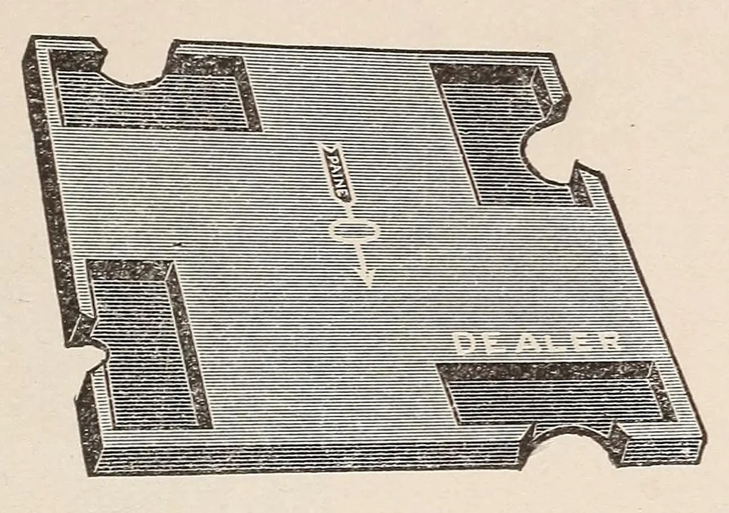 An illustration from Entertaining with cards, 1900, leaf 69