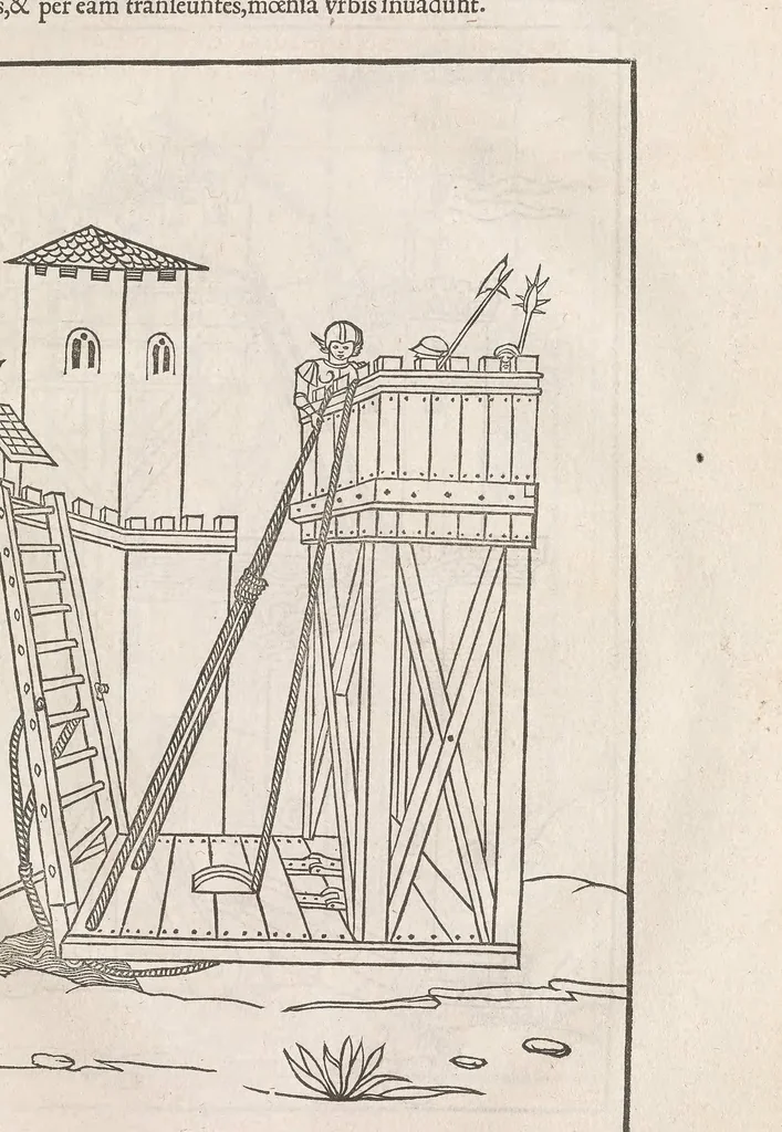 An illustration from En tibi lector Robertum Valturium ... De re militari libris XII, 1532, leaf 263