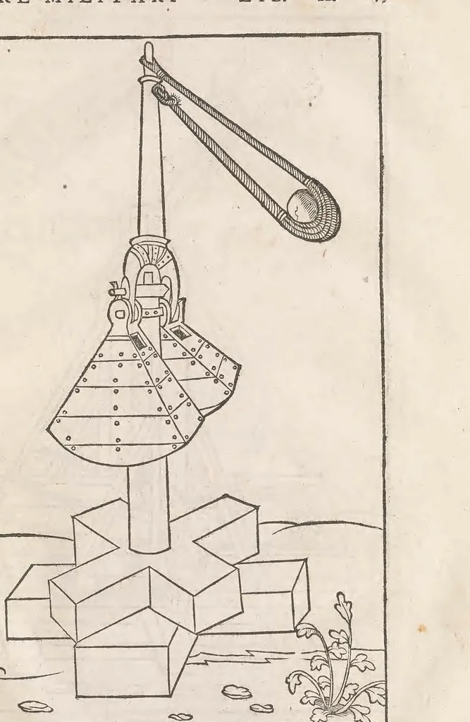 An illustration from En tibi lector Robertum Valturium ... De re militari libris XII, 1532, leaf 291