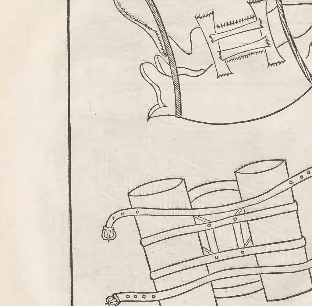 An illustration from En tibi lector Robertum Valturium ... De re militari libris XII, 1532, leaf 334