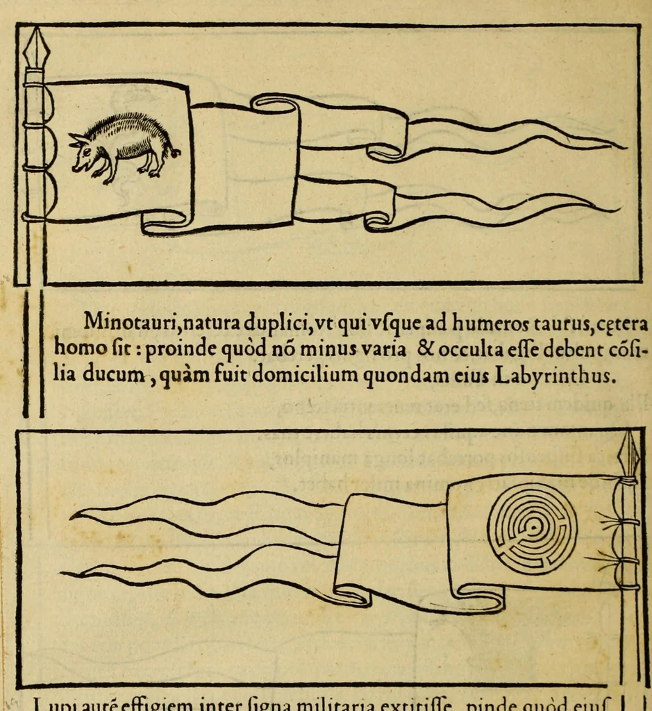 An illustration from En tibi lector Robertum Valturium ... De re militari libris XII : multò emaculatius, ac picturis, quae plurimae in eo sunt, elegantioribus expressum, quàm cùm Veronae ... anno M.cccclxxxiii. inuulgaretur, 1534, leaf 304
