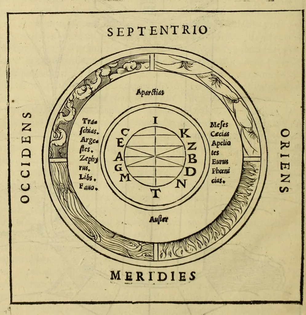 An illustration from En tibi lector Robertum Valturium ... De re militari libris XII : multò emaculatius, ac picturis, quae plurimae in eo sunt, elegantioribus expressum, quàm cùm Veronae ... anno M.cccclxxxiii. inuulgaretur, 1534, leaf 316