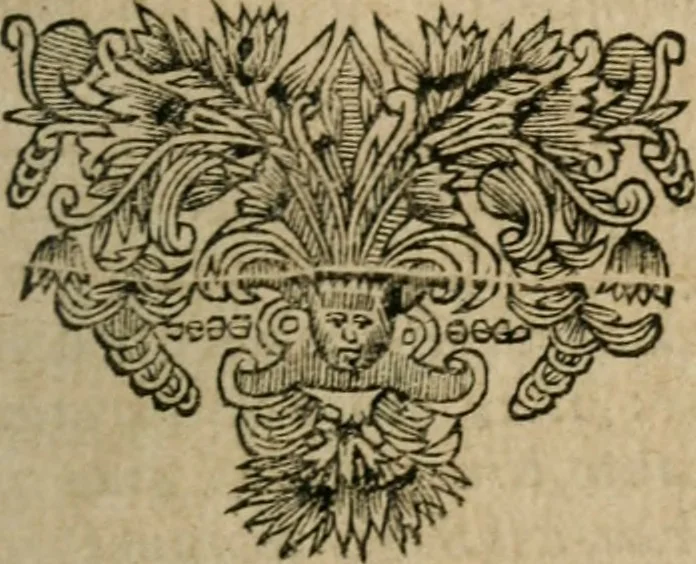 An illustration from Entretiens et lettres poëtiqves, 1665, leaf 144