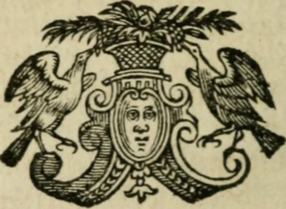 An illustration from Entretiens et lettres poëtiqves, 1665, leaf 159