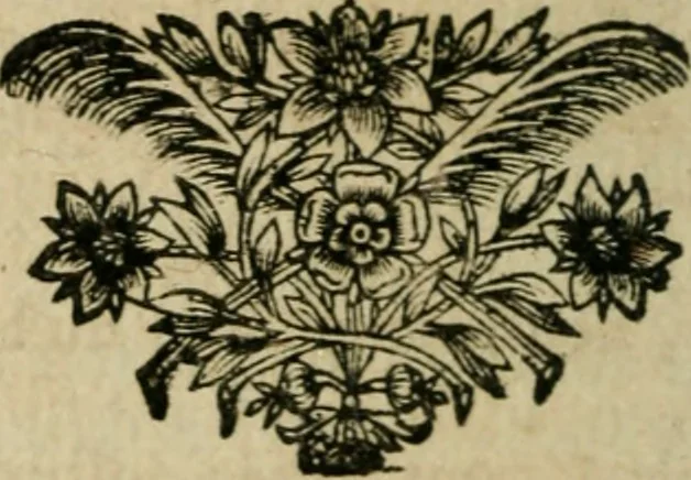 An illustration from Entretiens et lettres poëtiqves, 1665, leaf 215